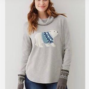 Fun J. Jill polar bear sweater